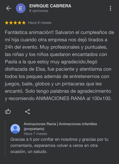 Animaciones rania opiniones