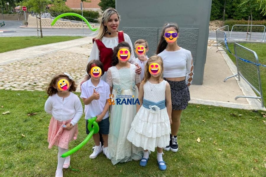 Animadoras para comuniones